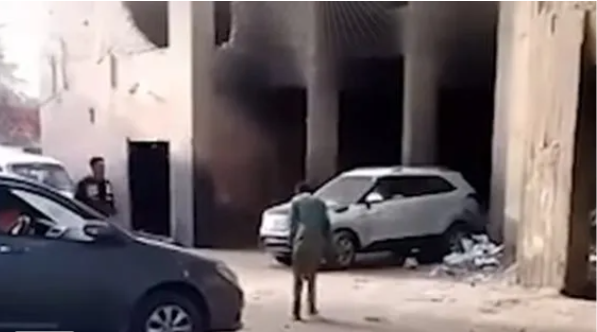 كشف ملابسات فيديو لشخص في حالة عدم اتزان بشارع في مدينة نصر